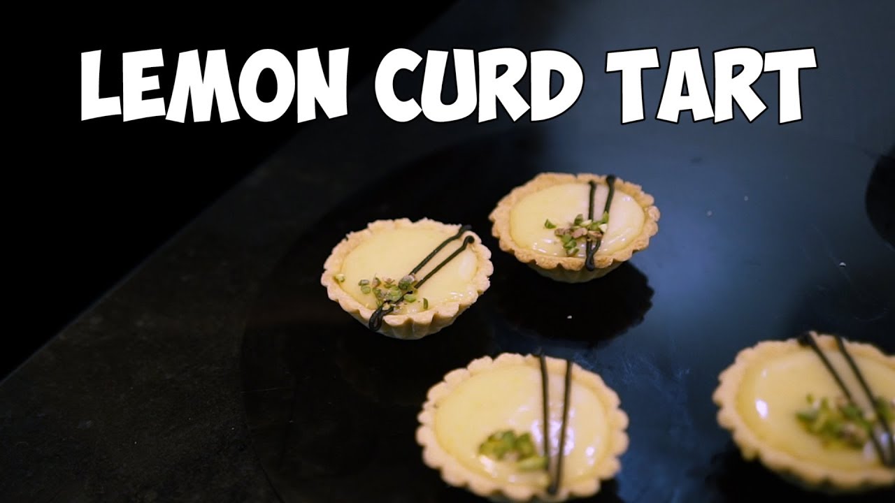 EGGLESS LEMON CURD TARTS