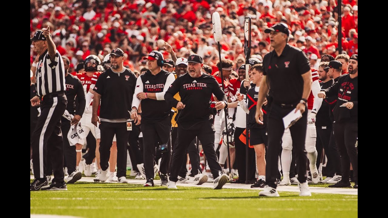 Texas Tech Football: Kenny Perry Media Availability | October 28, 2025