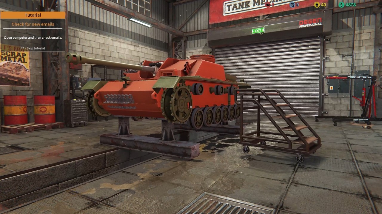 Tank Mechanic Simulator | Part 3 | GamePlay PC