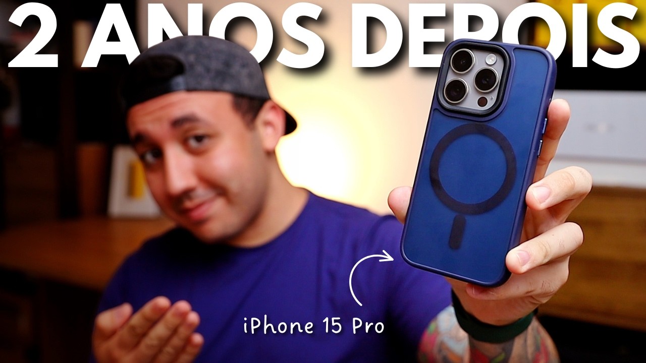 🚨 iPhone 15 Pro: Por que eu continuo voltando pra ele mesmo APÓS 2 ANOS de seu Lançamento? (VLOG)