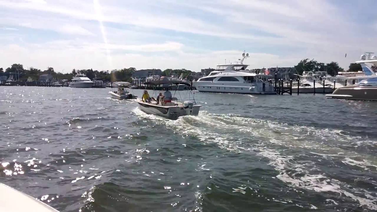 Manasquan train bridge: An awesome water-level view