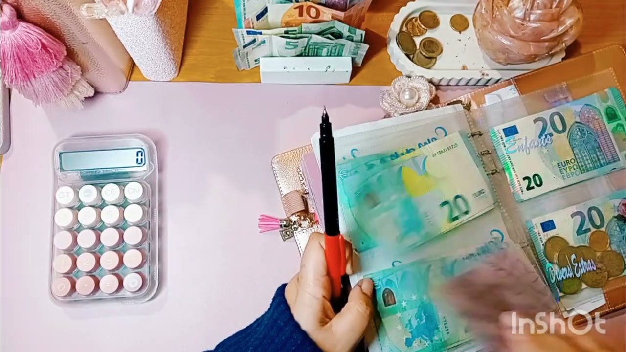 Allez s'est partie! Déjà le bilan de la 1er semaine #cashstuffing #enveloppebudgetaire 