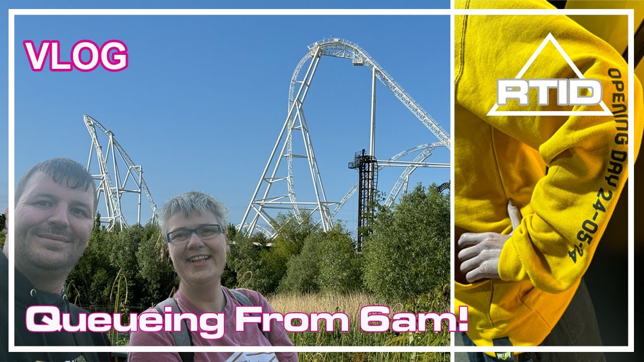 Hyperia Opening Day: Thorpe Park Launch UK&rsquo;s Tallest, Fastest Roller Coaster Vlog