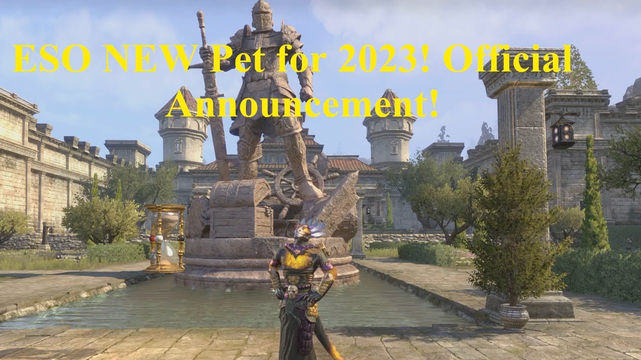 ESO NEW Pet for 2023 Official Announcement