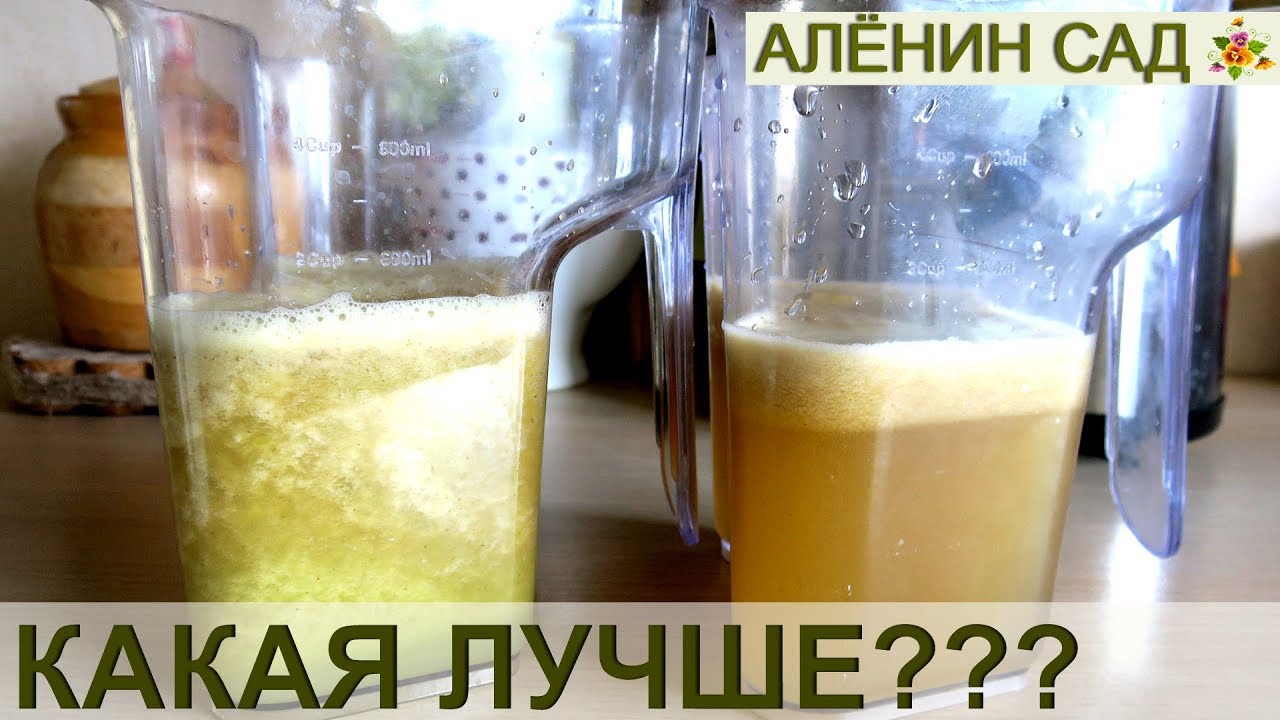 СОКОВЫЖИМАЛКИ. Какая лучше? Шнековая или центрифужная
