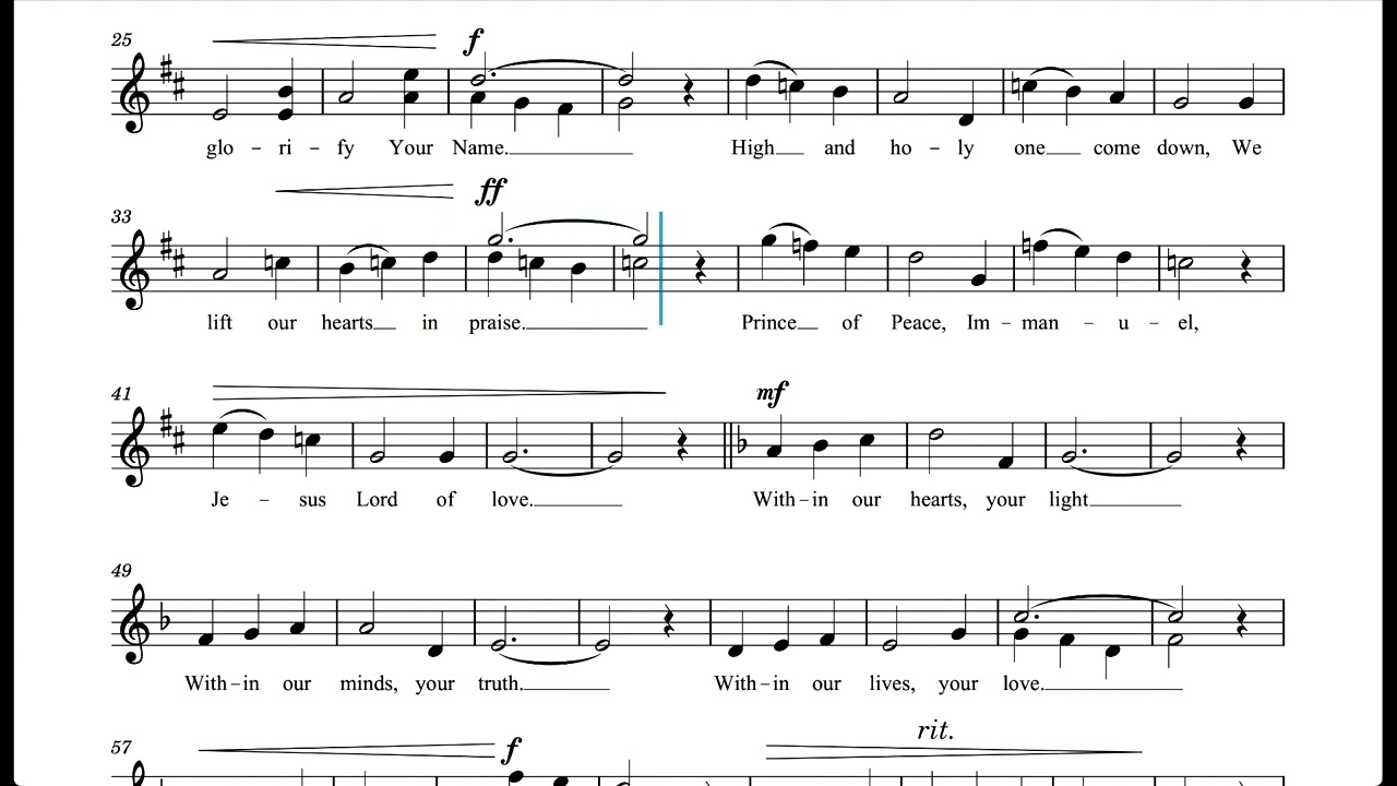You are the Light soprano copy