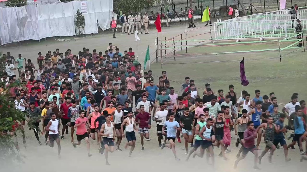 Indian Army GD Running देखिये इस File में कितना ज्यादा समय दिया है!