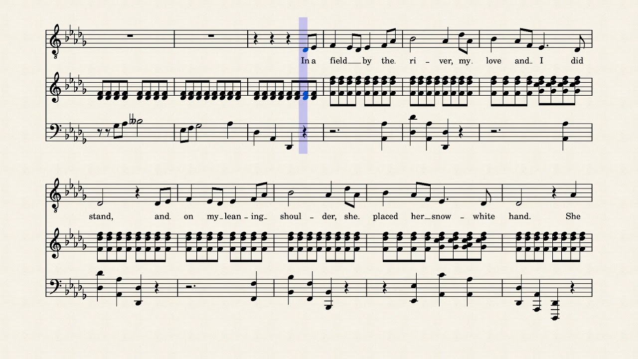 The Salley Gardens - Benjamin Britten