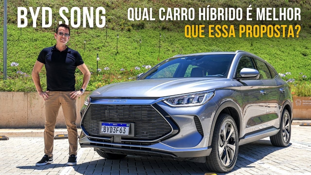 BYD Song: Uma das melhores opções de carro híbrido do Brasil.