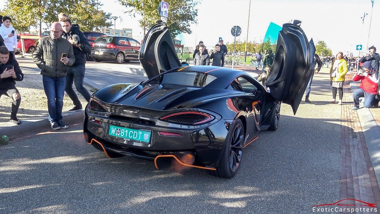 DJ La Fuente driving his 707HP McLaren 540C GT4 Clubsport - LOUD Revs & Acceleration !