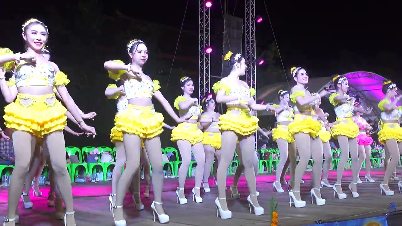 【#PhetchaburiDance】#รำวงเพชรบุรี✿10minite workout dance🎼จันทร์แก้วเมืองเพชร✿สวยงาม ดุจนางฟ้า 2[Sony]