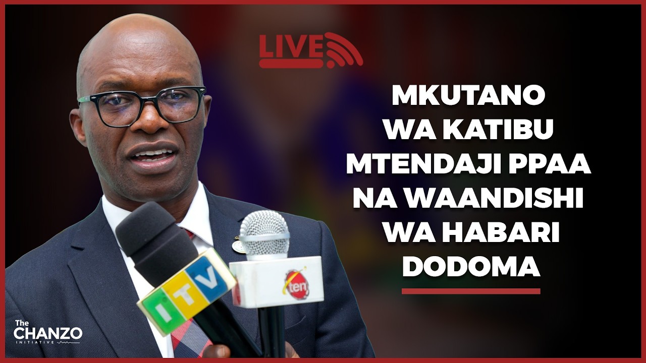 #LIVE | Mkutano wa Katibu Mtendaji wa PPAA na Waandishi wa Habari, Dodoma