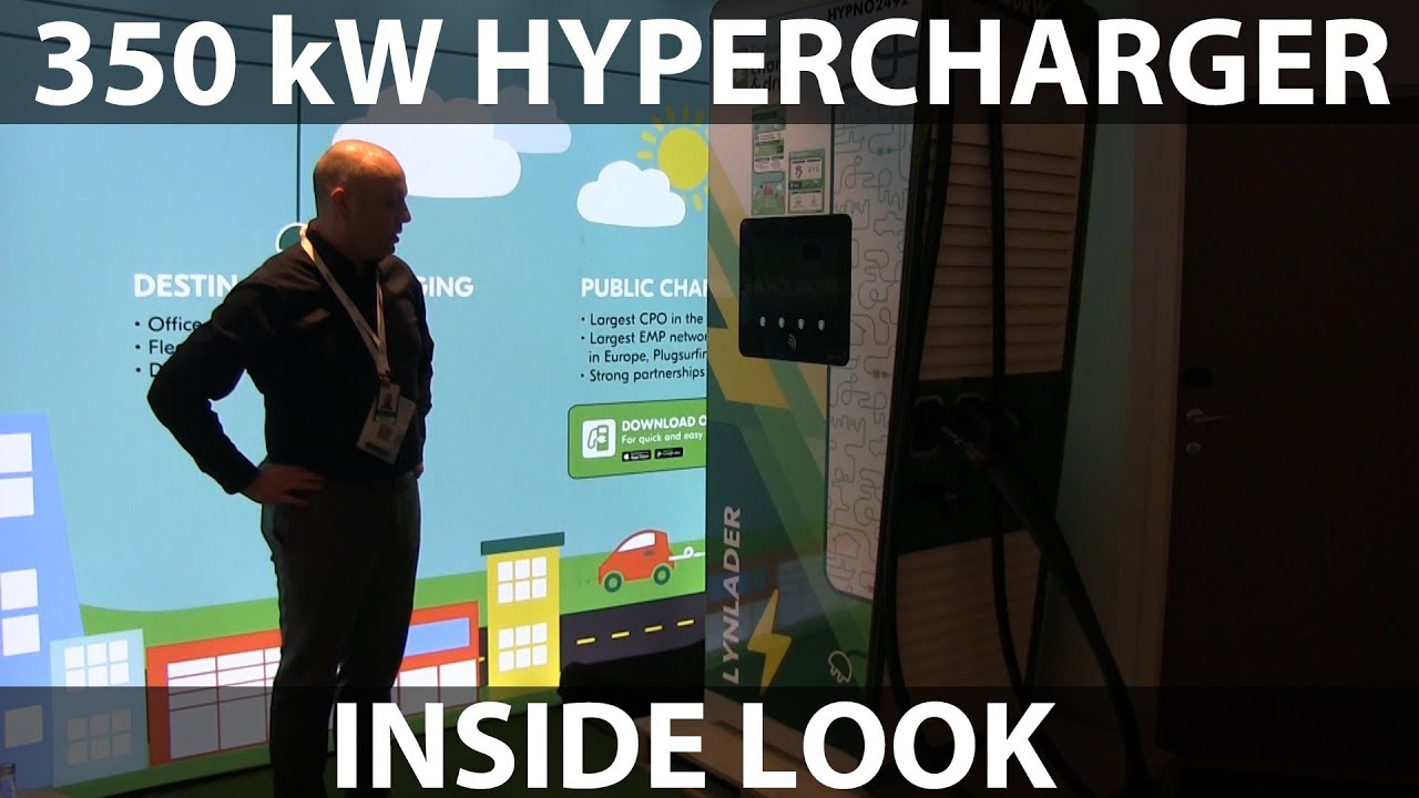 Fortum shows the 350 kW Hypercharger