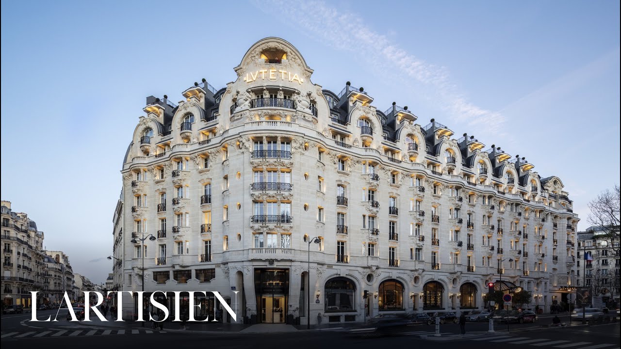 Hotel Lutetia, the only palace on the Left Bank in Paris.