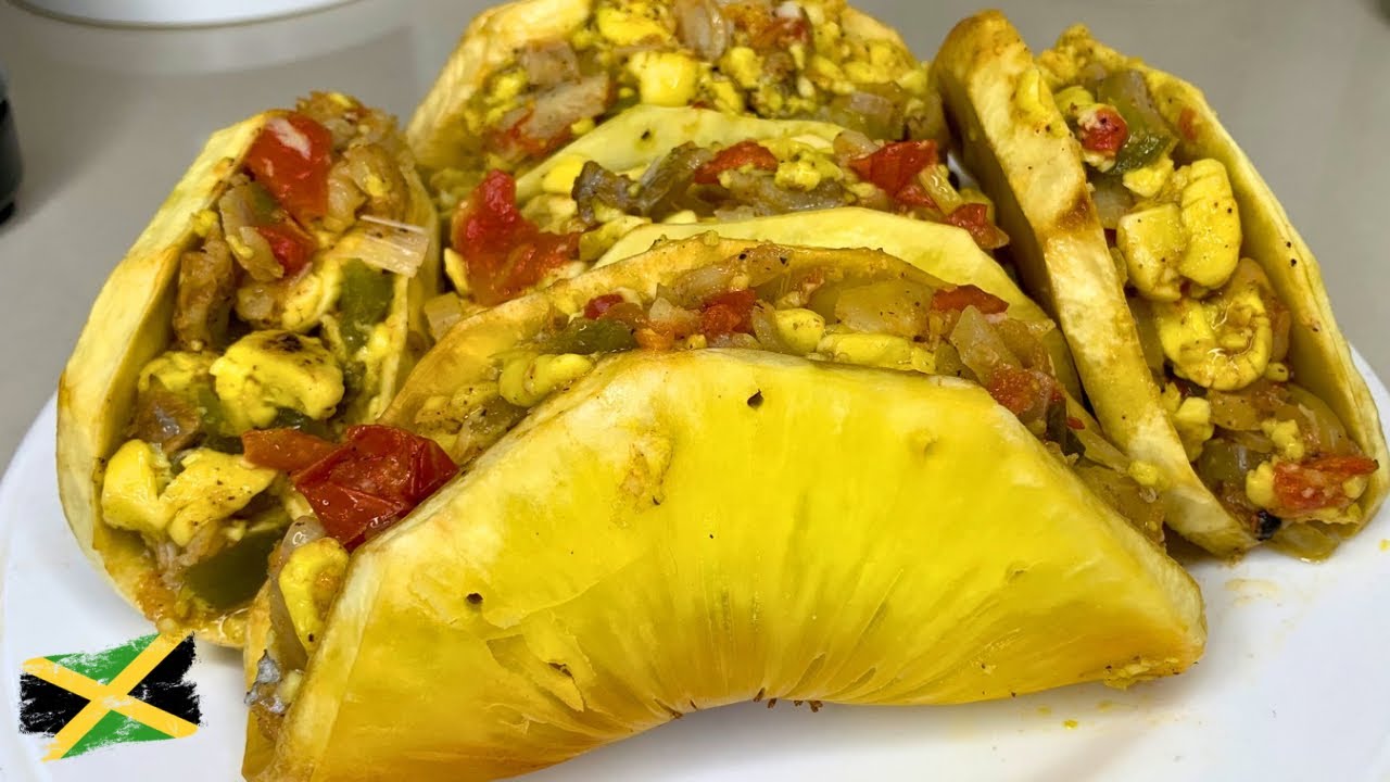 How To Make Breadfruit Ackee & Salt Fish Taco Recipe (So Delicious) | Val’s Kitchen