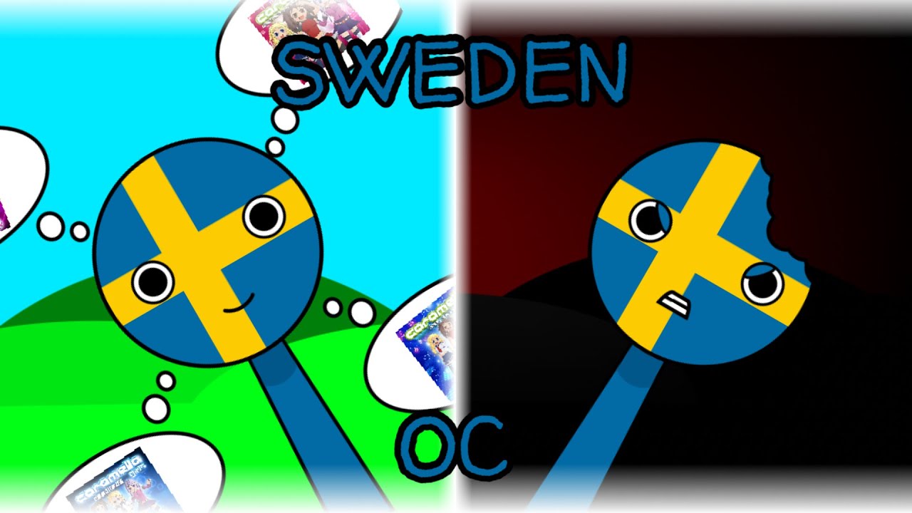My Sprunki OC: Sweden (Caramelldansen)
