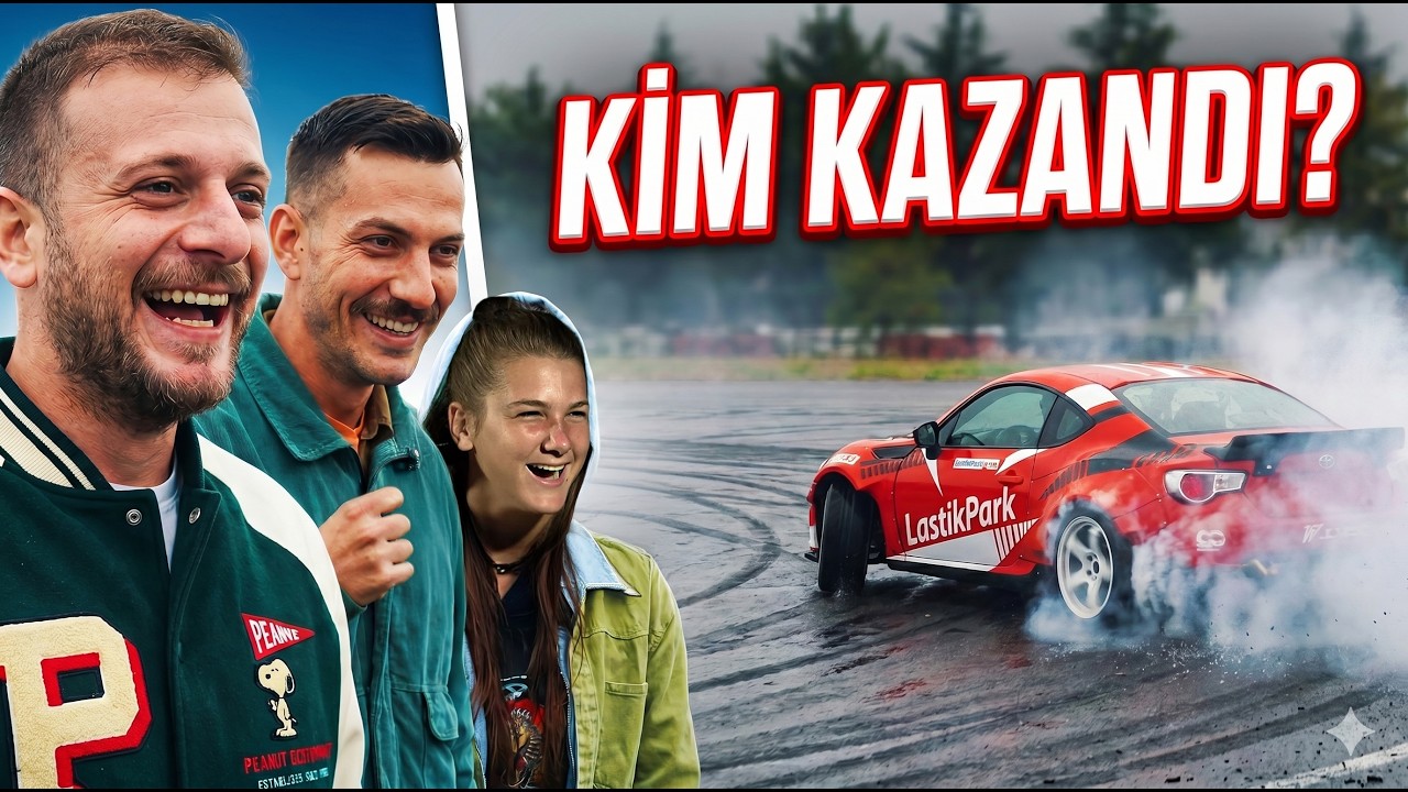 Nisa Bölükbaşı Ve Ogeday Girişken İle Drift Yarışı Yaptım ! | Kim Kazandı ?