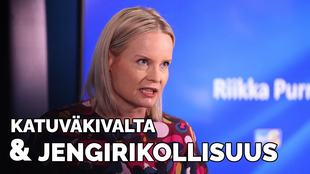 Riikka Purra  vaatii: väkivaltajengien toimintaan on puututtava heti