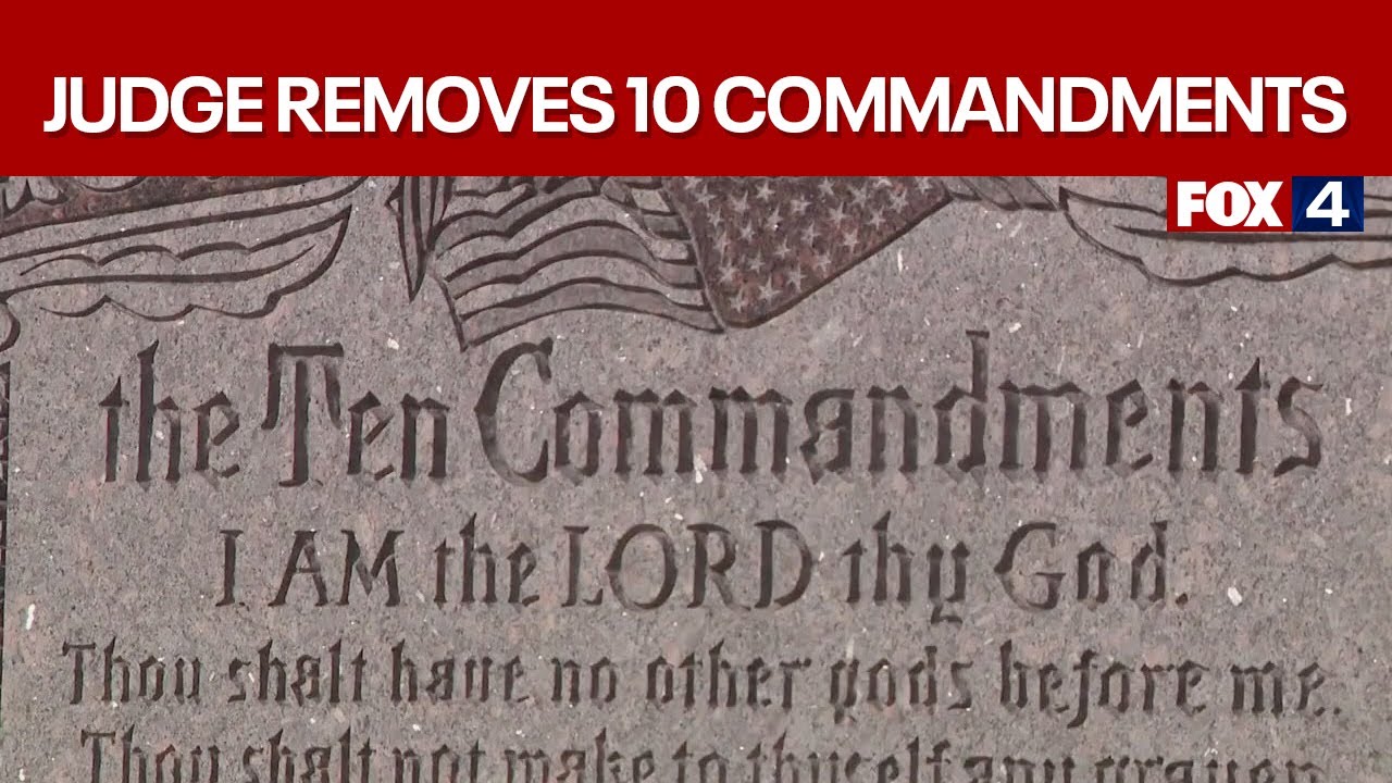Judge orders removal of Ten Commandments in classrooms