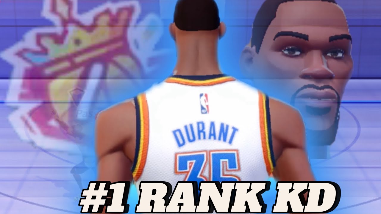 #1 Rank Kevin Durant in the WORLD | Account overview + Gameplay | Dunk City Dynasty