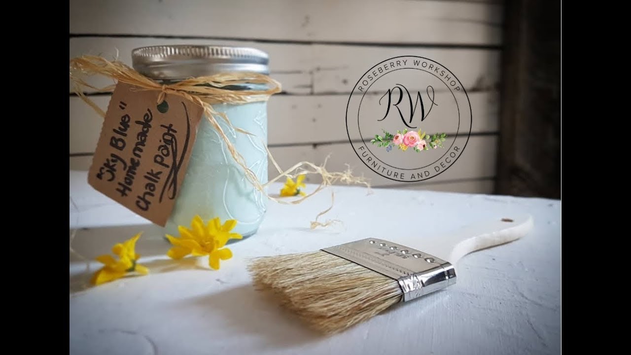 Roseberry Workshop | How to Make Homemade Chalkpaint