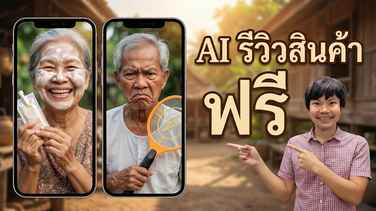 จบปัญหาถ่ายคลิปเอง ทำคลิป AI รีวิวสินค้าจากรูปจริง ด้วยเครื่องมือฟรี