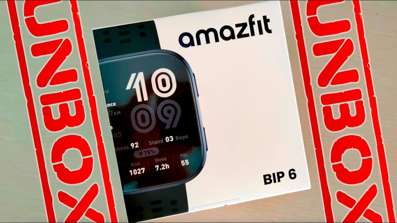 ⌚ AmazFit Bip 6 ⌚ Unboxing 📦