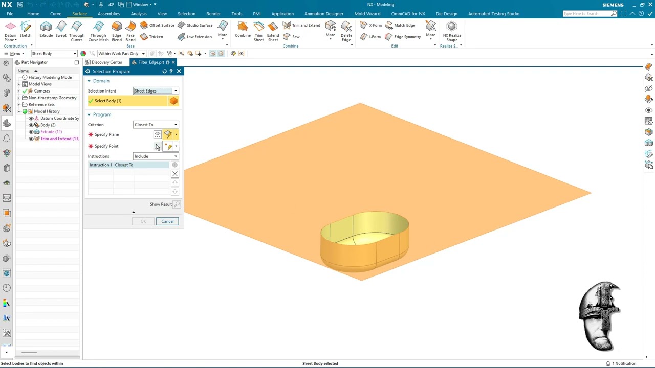 Siemens NX General Tips & Tricks - Smart Edge Selection Part1