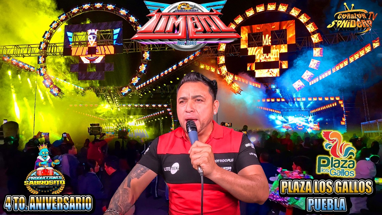 👉SONIDO TIMBAL- EN PLAZA LOS GALLOS 😮SE LES APARECIO EL DIABLO 👹Y ASI RETUMBO PUEBLA👈