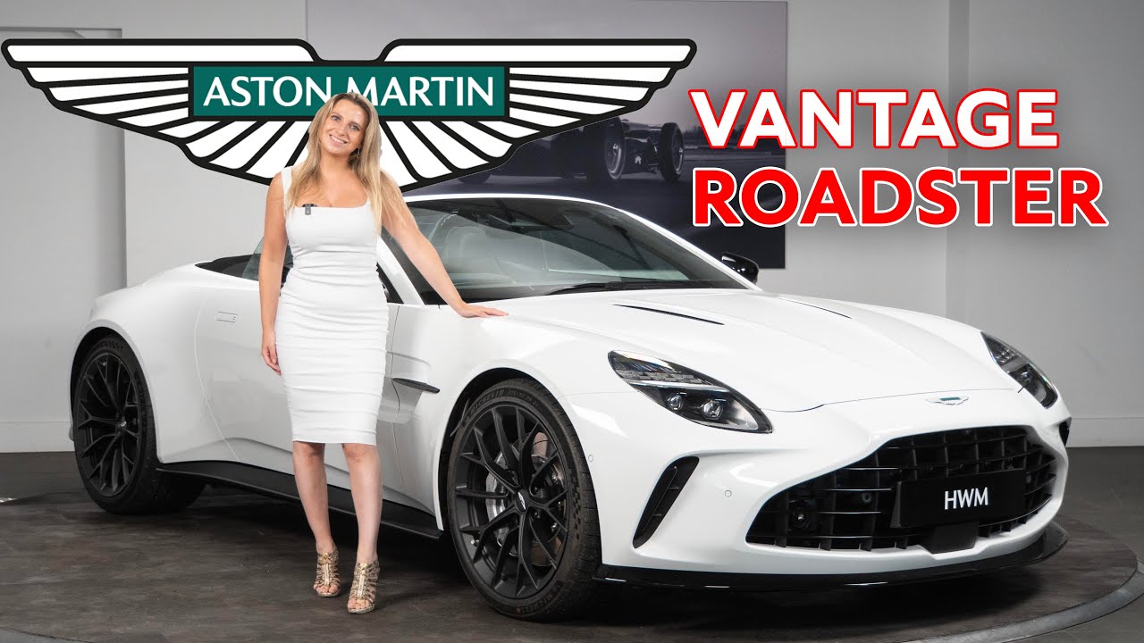 SPEC RUNDOWN - This Aston Martin Vantage ROADSTER Looks Sleek - A Walk Around With Grace