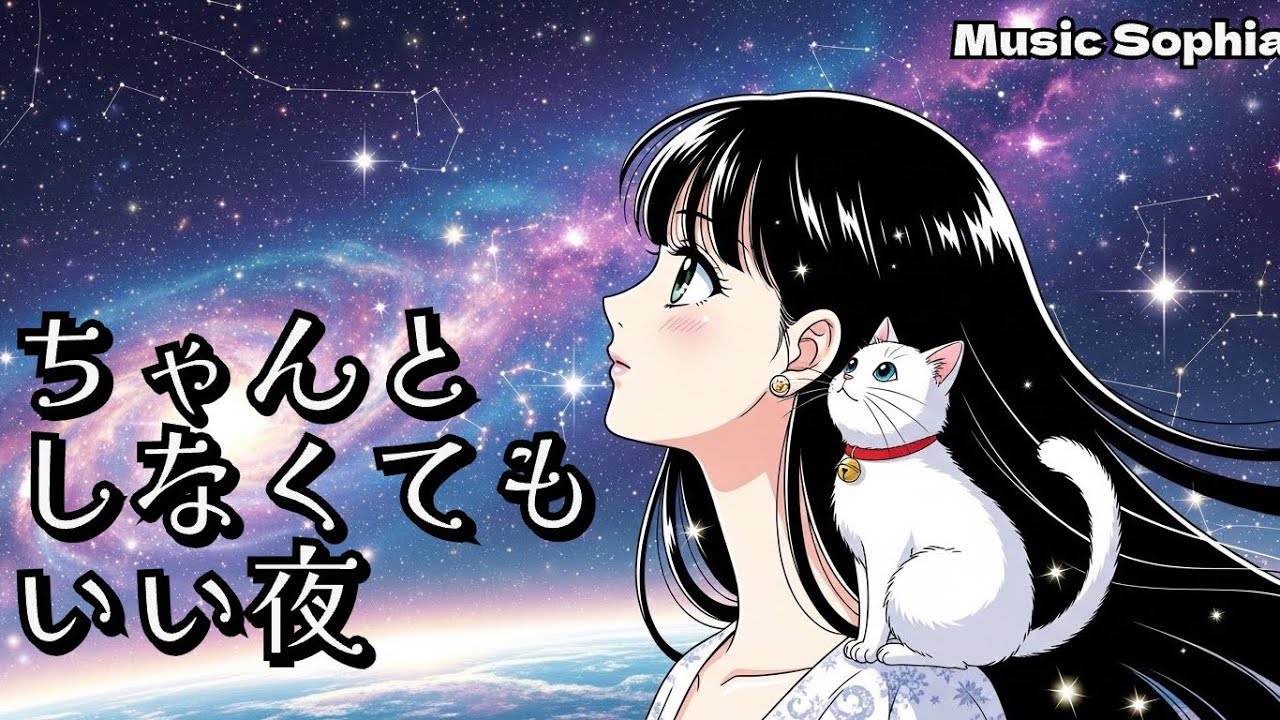 【静画MV】「ちゃんとしなくていい夜」そのままでいい…それだけでいい…Music Sophia #こころの歌  #オリジナルソング #そのままの自分