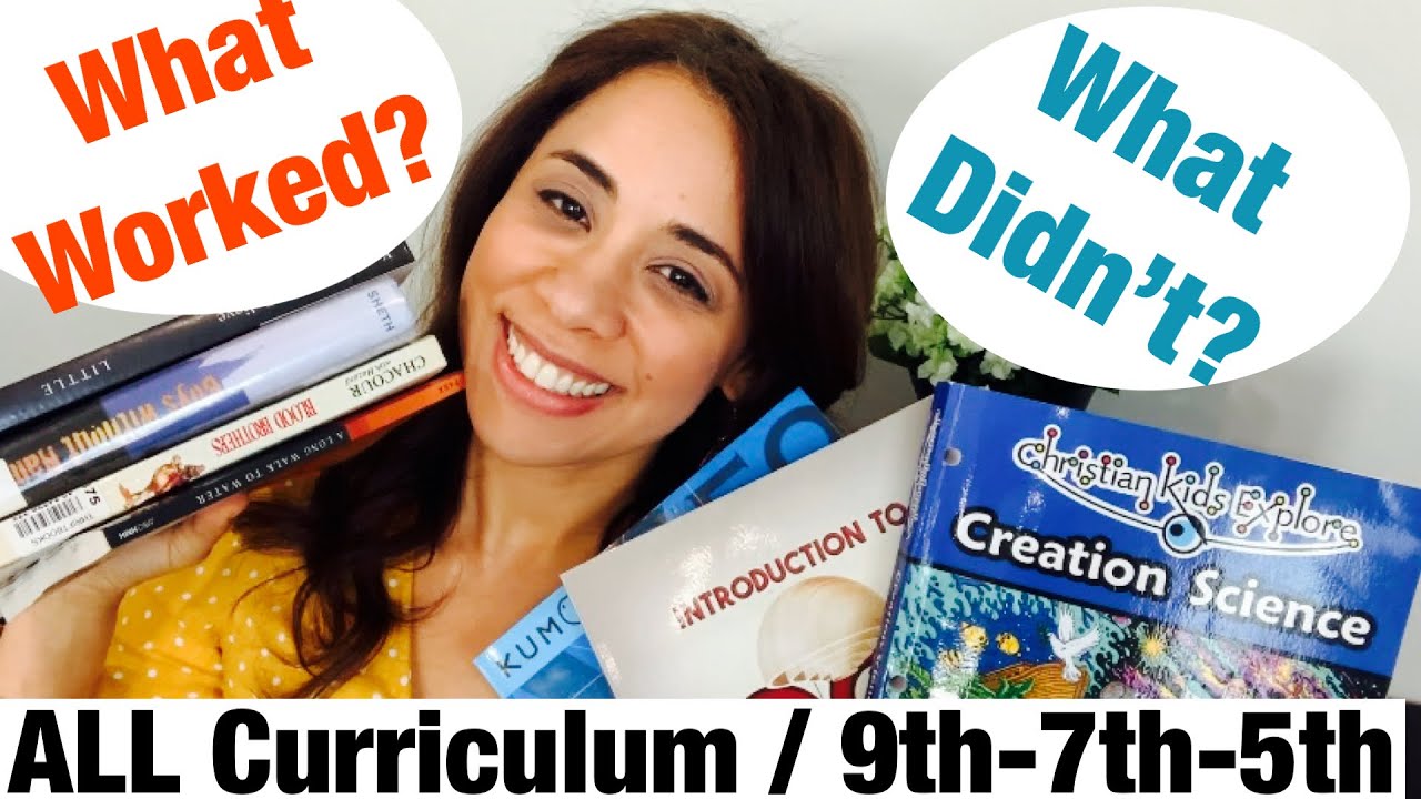 End of Homeschool Year ALL Curriculum Update-Review// Upper Elementary- Middle School- HighSchool