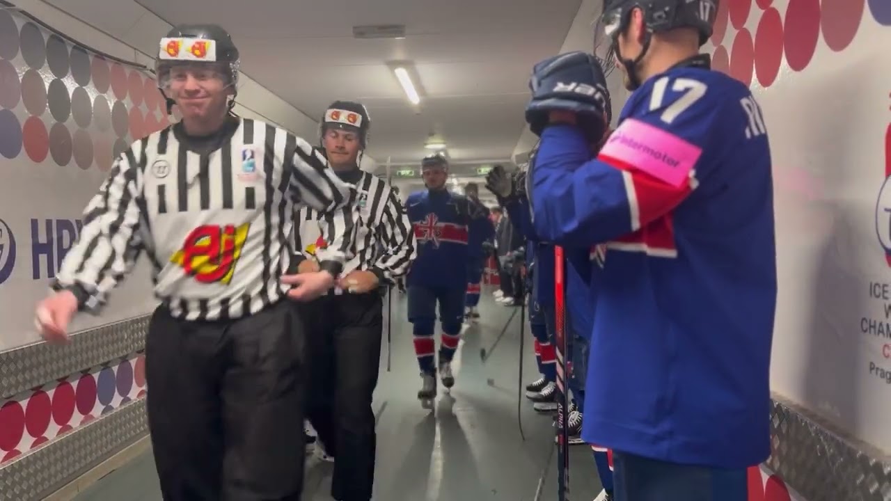 Beyond the Boards: Behind the scenes as Great Britain face Canada