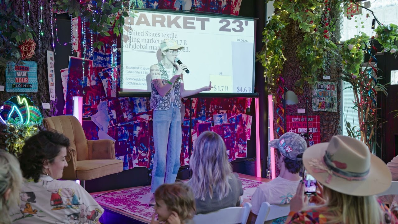 Christa Clark at Slow Fashion Fest 2024