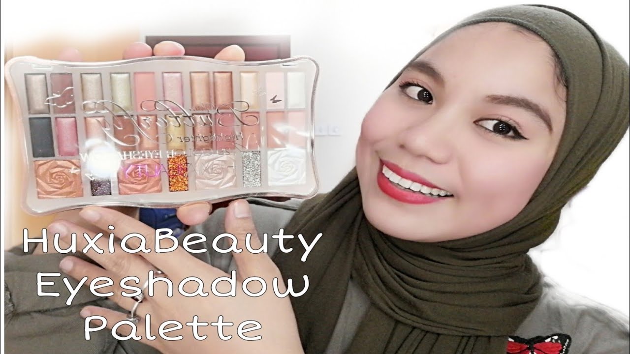 Huxia Beauty 29 colors Eye shadow Palette Review