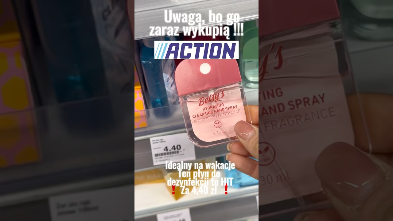 Hit z Action ! Idealny na wakacje i podr&oacute;że 🩷 #action #haul #lifehacks
