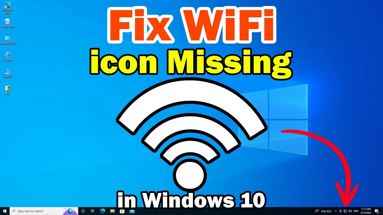 Как исправить ошибку «Не отображается значок Wi-Fi на ПК или ноутбуке с Windows 10» — 2025