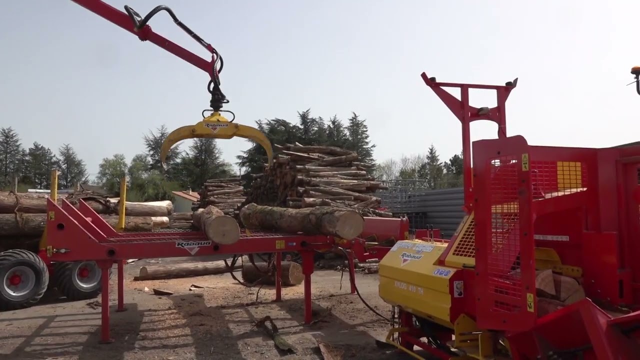 🪓 RABAUD PRESENTA: COMBINATA PER LEGNA XYLOG 410 - L'EVOLUZIONE NEL TAGLIO! 🌲 #woodprocessing