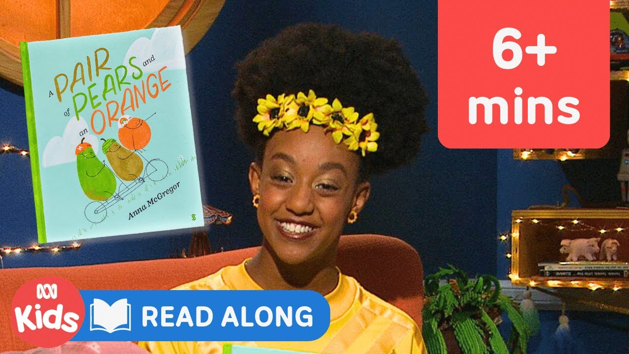 Tsehay Hawkins (Yellow Wiggle) reads A Pair Of Pears And An Orange | Play School Story Time