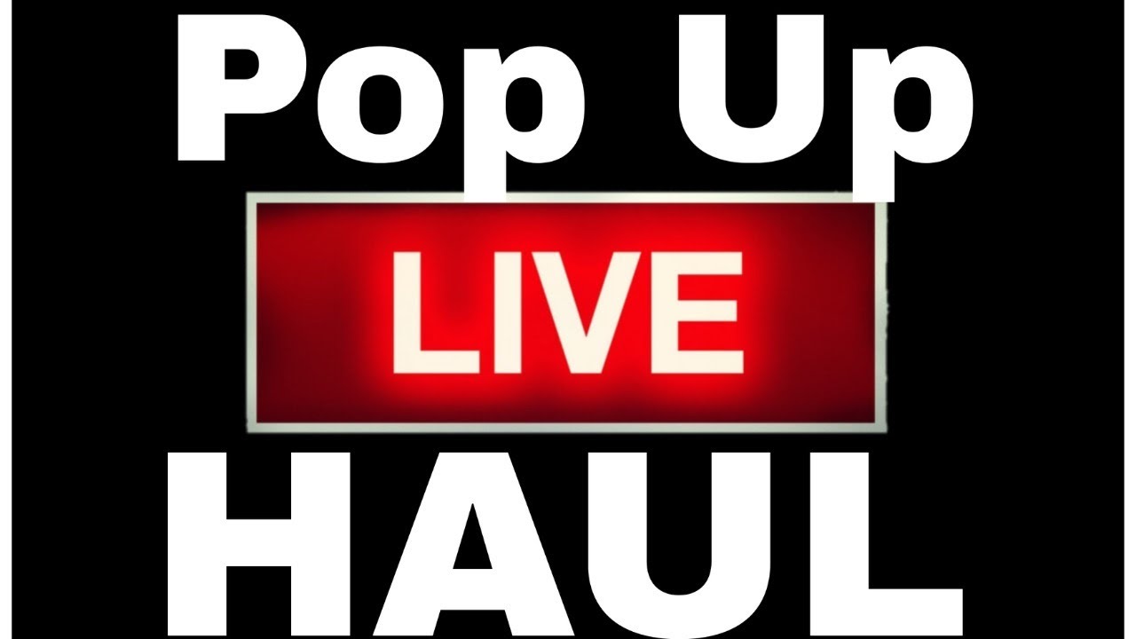 Tuesday night Haul - LIVE