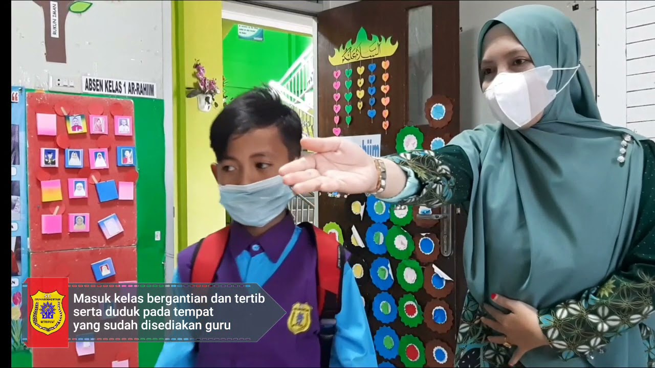 Simulasi Pembelajaran Tatap Muka SD Muhammadiyah Metro Pusat