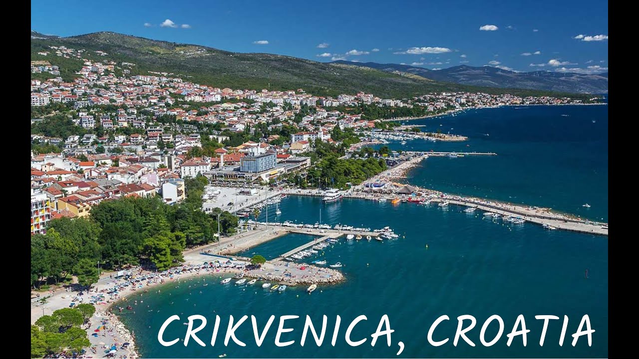 Croatia 2023. CRIKVENICA`s waterfront tour.