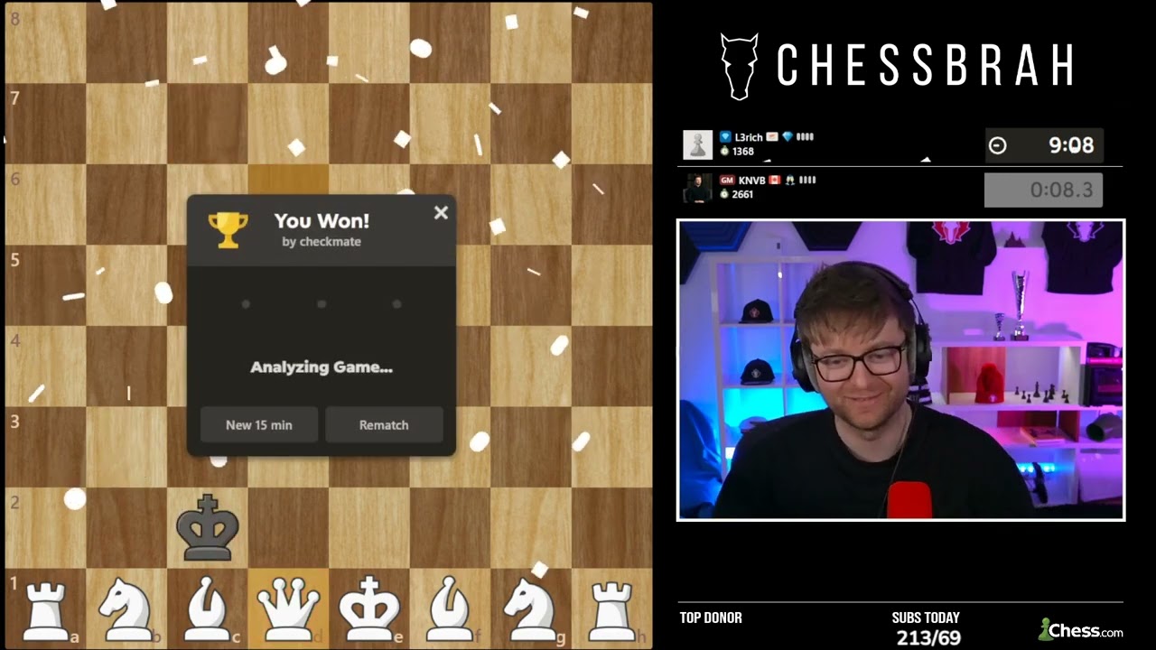 The GOAT says the D word (maskenissen) | Chess Highlights