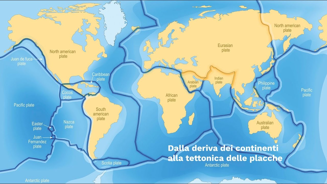 LE SUPERSINTESI DI SCIENZE: Dalla deriva dei continenti alla tettonica delle placche (classe terza)