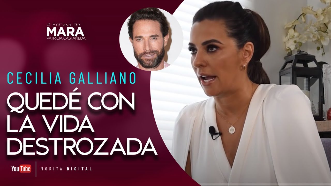 Cecilia Galiano: La SEPARACIÓN con Sebastián Rulli me CAUSÓ un GRAN DOLOR | Mara Patricia Castañeda