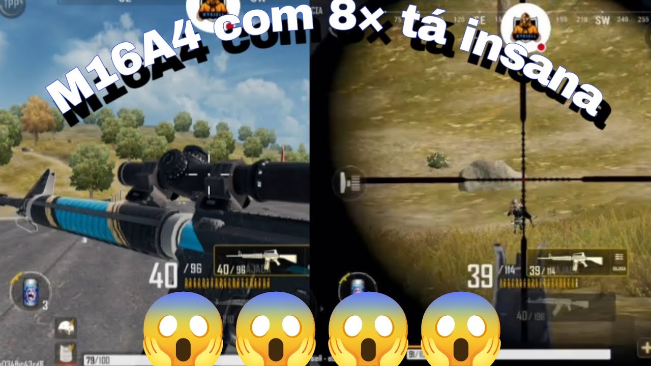 ESSA ARMA TA INSANA COM 8×😱 PUBG NEW STATE 
