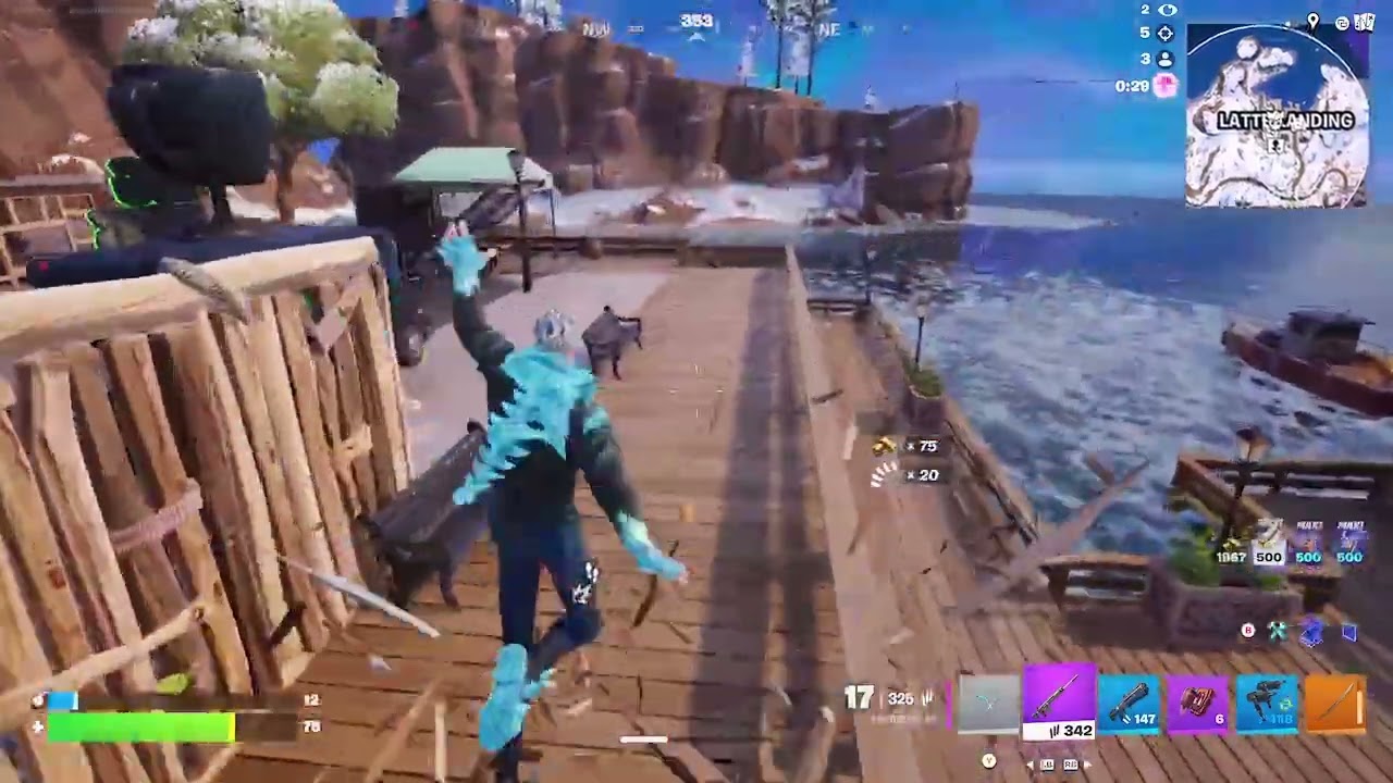 Getting a win on fortnite