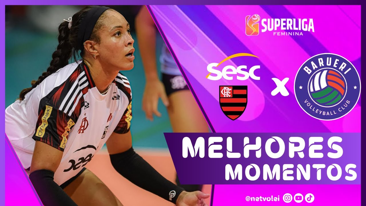 FLAMENGO vs BARUERI | Melhores Momentos | Superliga Feminina 25/26