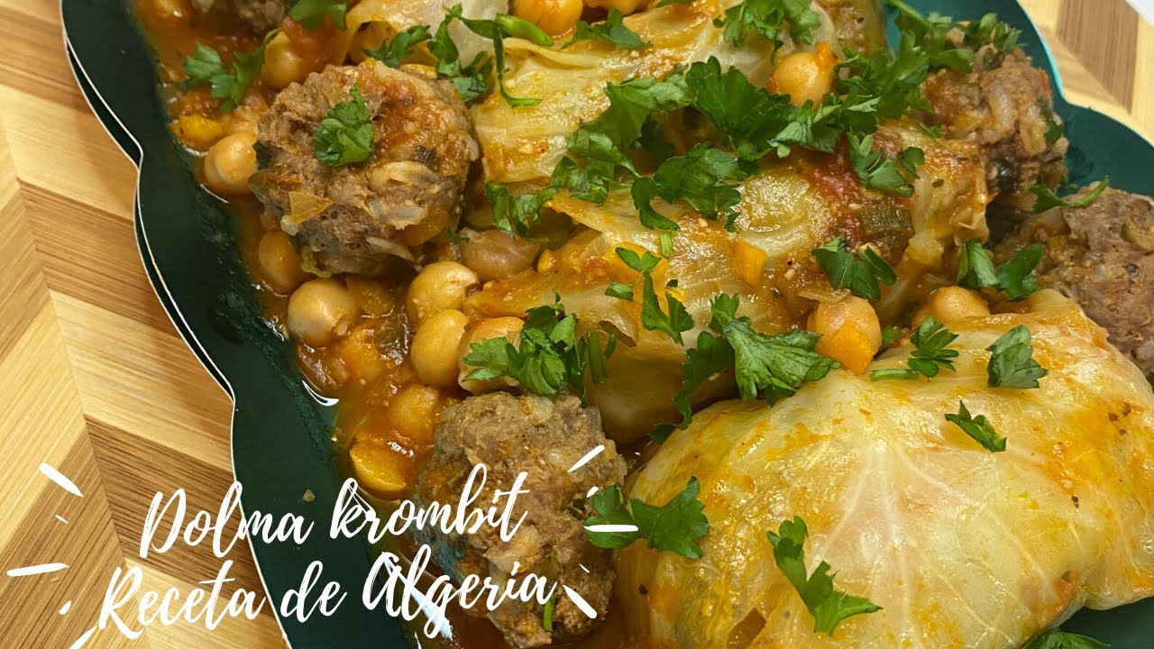 Dolma krombit, comida típica de un país llamado Algeria 🇩🇿