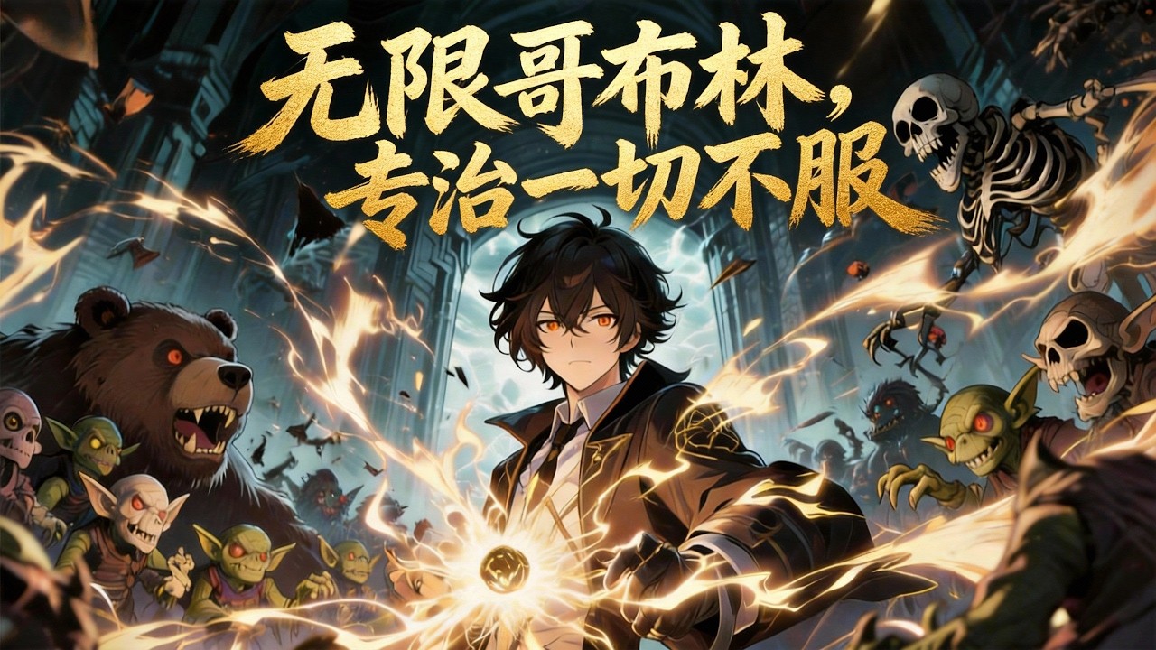 【FULL】《無限哥布林，專治一切不服》廢柴召喚師覺醒無限哥布林系統，每秒增一隻，開局被逼當炮灰，反手召八百大軍，逆襲成武考狀元震世界！ #漫畫#男頻#熱門漫畫